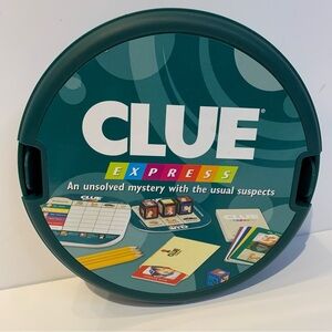 Clue Express Hasbro 2007 Compact Travel Game Classic Board New Sealed items
